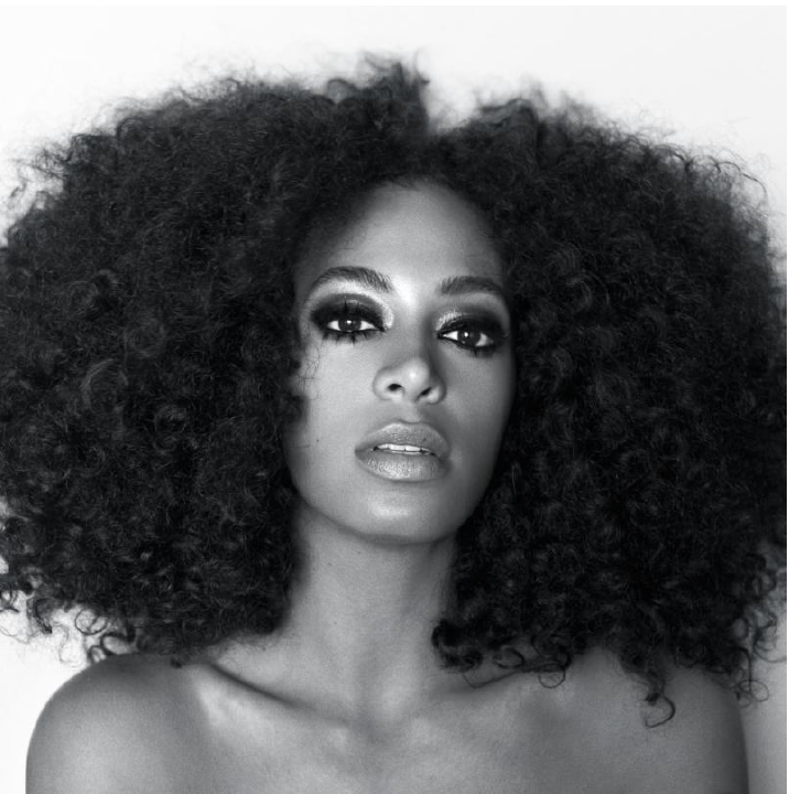 solange knowles natural hair 2022