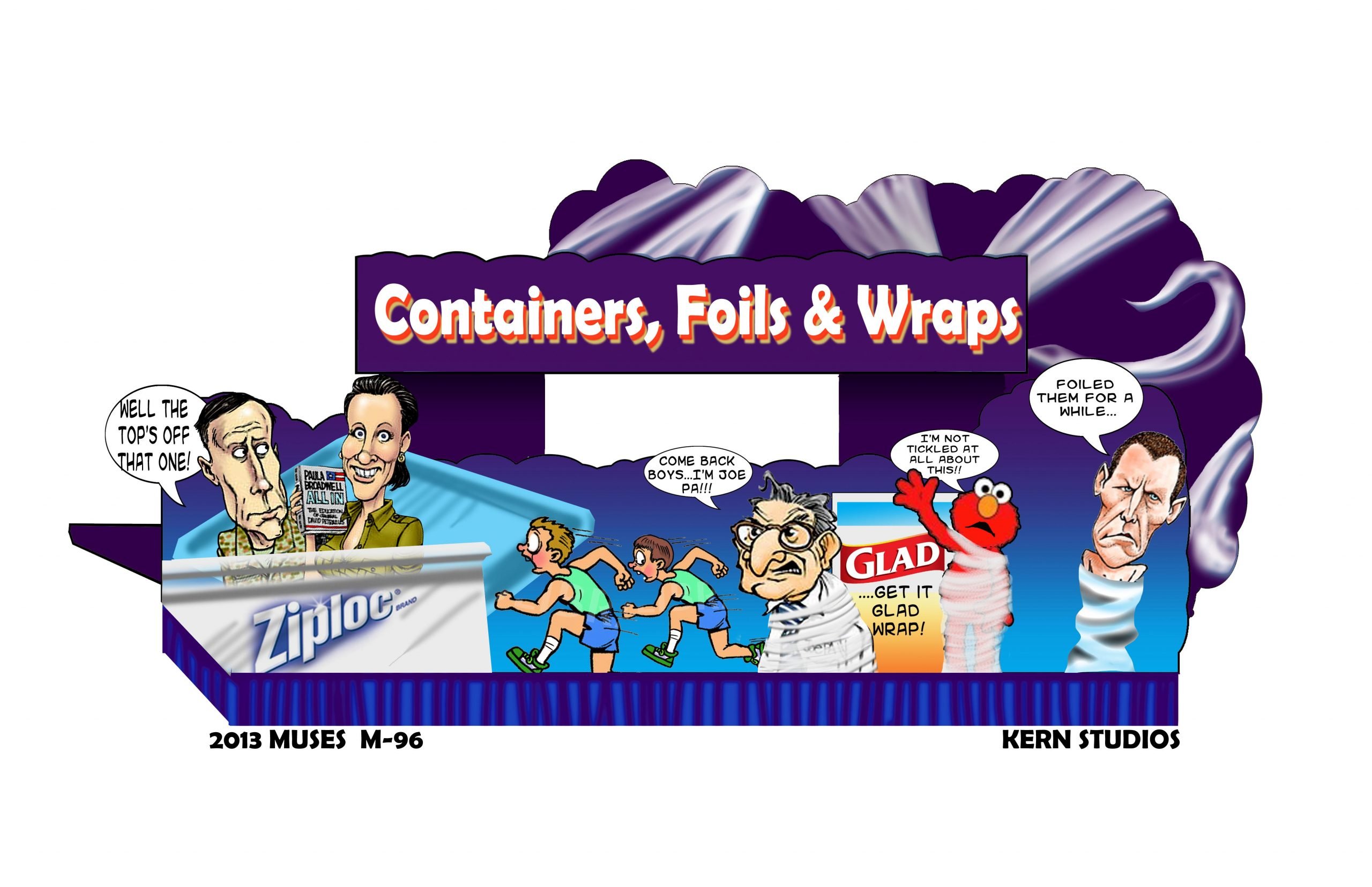 SCANDAL containers, foils, wraps