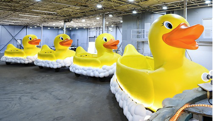 Rubber duck arm store floaties