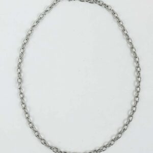 Silver Loop Charm Necklace