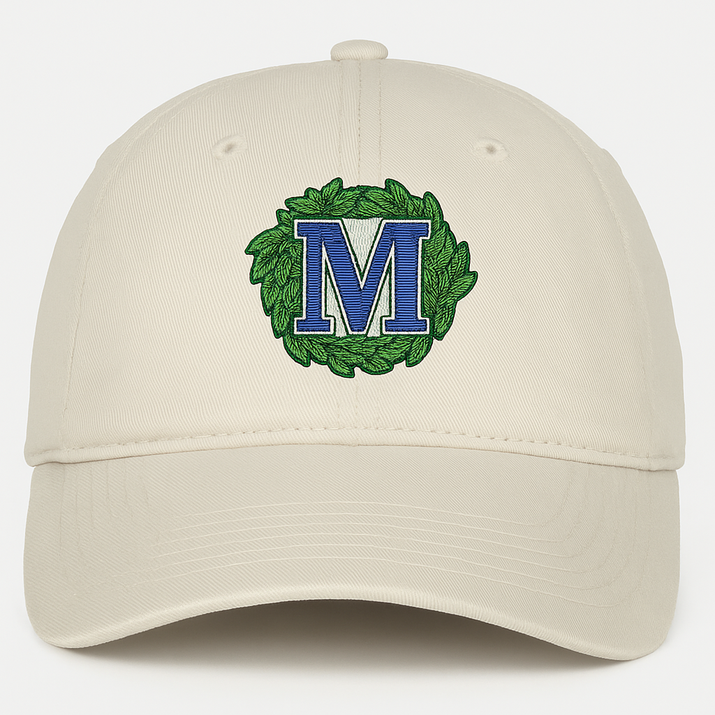 Putty Metallic Flag Art Cap